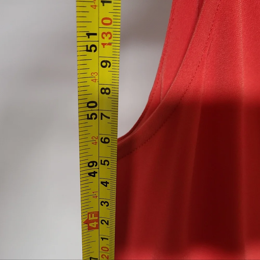 Old Navy The Occasion Off-Shoulder Twist Front Maxi Dress Live Coral XL Tall NWT - Picture 11 of 11